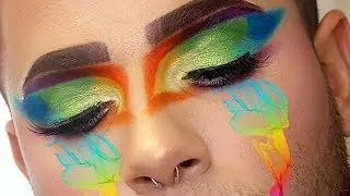 Abstract Painting / Makeup Tutorial / DOMLACE