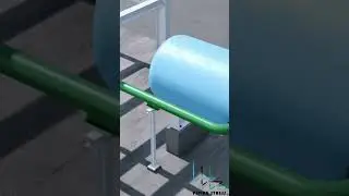Horizontal Pressure Vessel Piping Design and Stress Analysis - Correct Supporting