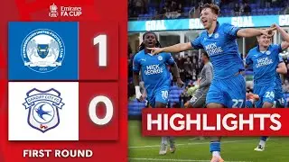 Leonard Strike Sends Posh Through | Peterborough United 1-0 Cardiff City | Emirates FA Cup 2025-26