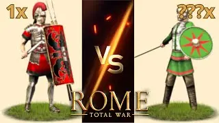How Many Chosen Swordsmen Are Needed to Beat 1 Urban Cohort Unit in OG Rome: Total War?