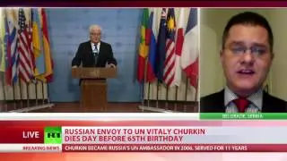 Vuk Jeremić live for Russia Today: It was an enormous privilege to work with Vitaly Churkin
