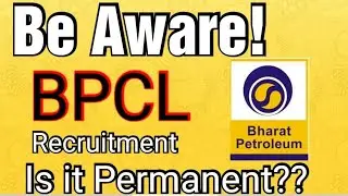 BE AWARE! | BPCL NOTIFICATION | #BPCL | BPCL Apprentice Recruitment 2021 |For 168 Apprentice Posts