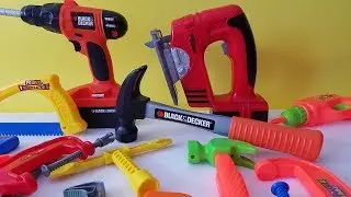 Educational videos for kids with toy hand tools learn english