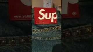 #Supreme x b.b simon denim. #shorts