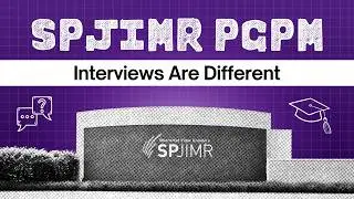Интервью SPJIMR PGPM отличаются
