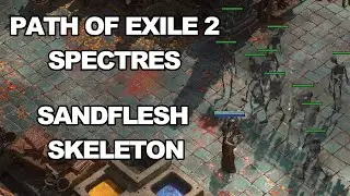 Path of Exile 2 Spectres 0.2.0 Sandflesh Skeleton - melee
