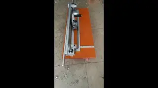 Manual V type cardboard grooving machine/manual MDF slotting machine