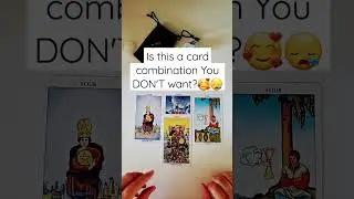 Is this a card combination You DON'T want?🥰😪 (Tarot Reading) #shorts