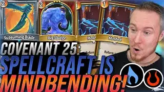 Spellcraft is MINBENDING! | Covenant 25 Blue/Red Run | Monster Train