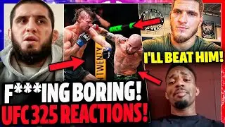MMA Community REACTS to Alexander Volkanovski vs Diego Lopes 2 at UFC 325!