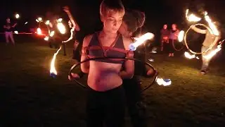 Shibari - Feuerspiel - Gefesselt Feuer spielen auf der FS-Con 2018