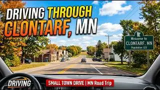 Driving Through Clontarf, Minnesota