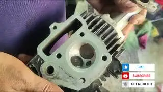 Splendor plus Head fitting without tools| Piston Ring Installation | Quick & Easy Method #mechanic 