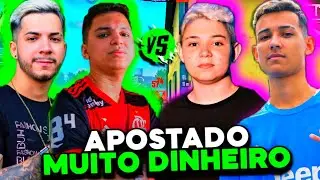 4x4 APOSTADO PEGOU FOGO! LZINN, TWO9, ELTIN e STRONG vs. BAK, THURZIN, LUCCA e KAIKY!