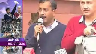 Kejriwal refuses to budge, decides to continue his protest