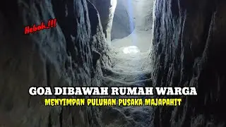 Putra Asli Majapahit menemukan Goa dibawah rumah, Pusaka asli Majapahit ditemukan