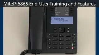 Mitel&reg; 6865 End-User Training and Features Tutorial