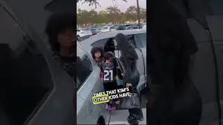 Дети Ким Кардашьян грубые 😳