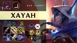 Xayah ADC vs Lucian - KR Diamond Patch 26.01