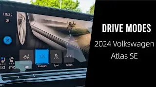 Режимы вождения Volkswagen Atlas 2024 года