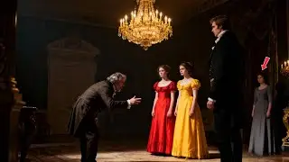 “CHOOSE ANY DAUGHTER” HER FATHER BEGGED— THE DUKE POINTED AT THE ONE THEY HID AWAY… AND SAID NOTHING