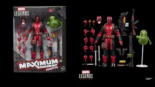 REVEAL! REUSE STRIKES MAXIMUM AGAIN TO FEEL MINIMUM. MARVEL LEGENDS MAXIMUM SERIES DEADPOOL.