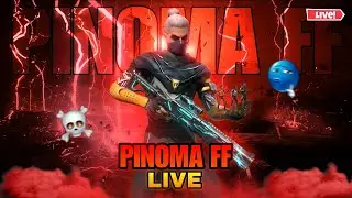PINOMA FF IS LIVE 🔥 TORNADO GOD ☠️ CUSTOM GAMEPLAY 🤯