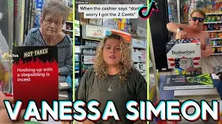 Best Vanessa Simeon Gas Station Tik Tok Videos | Funny @Itsthetrashygasstationlady  Gas Station Lady Tiktoks 2024