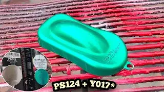 How to Spray PS124 + Y017* samurai paint