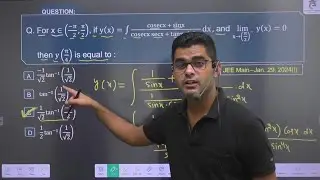 JEE Main 2024 PYQ✅️Indefinite Integration-5✅️JEE Mains & Advanced 2025 #jee2025 #jeemains2025 #maths
