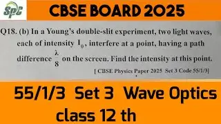 In a Young double slit experiment, two light waves , each of intensity  Io, Interfere at a point  ha