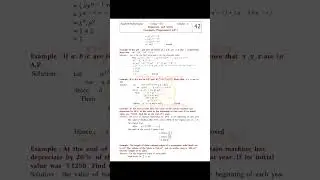 SEQUENCE & SERIES (PART-42)#GANITKABRAHMAAND#ganitkabrahmand#shorts#YouTubeshorts#maths