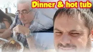 Lunch & hot tub #stevesfamilyvlogs