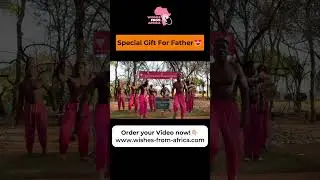Celebrated Dad's Birthday with an African Greeting Full of Love! 💖👔 &ndash; Link in Bio #shorts