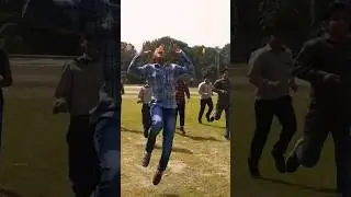 Funnel cake(जलेबी) eat with out touch hand Summer cap activity by N S International school children