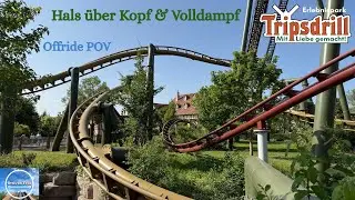 Hals über Kopf & Volldampf | Vekoma STC & Family Boomerang | Erlebnispark Tripsdrill | Offride POV
