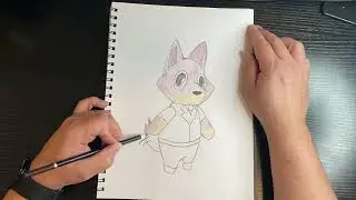 Sketching Kyle The WereCleaner | ArtwithErrol