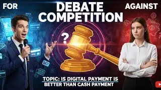 Debate: Digital Payment vs Cash Payment 💳💵#debate #DigitalPayment #Cashless #FinTech #OnlinePayment