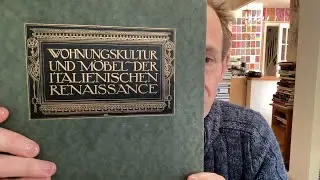 Furniture and Interior Decoration of Italian Renaissance 1921 German Art Book Review