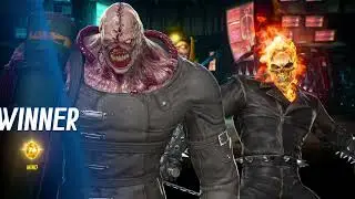 Requested MARVEL VS. CAPCOM: INFINITE Ghost Rider and Nemesis T-Type Arcade Gameplay