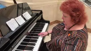 I Saw Three Ships a Sailing played on piano by Patsy Heath