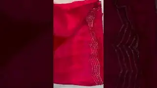 Premium quality pure chinnon sarees | customisation available  | 8897748494 #premium #chinnon