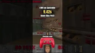 Doom E1M1 Speedrun World Record in 9.42 #doom #speedrun