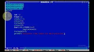 C language | Time header file 'clock()' | CodeLearning
