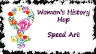 #IC Women's History Hop - Female Symbol - Speed Art