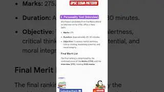 UPSC exam pattern #new #shorts #youtubeshorts #youtube #study #upsc #exam #public #shortsfeed #yt