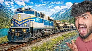 DRIVING THE HEAVIEST ARMY TRAIN IN THE WORLD! | DERAIL VALLEY GAMEPLAY #26