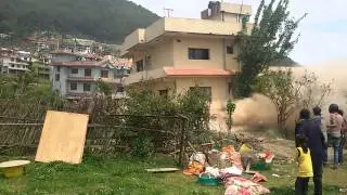 Nepal Earthquake 2015 Building Collapsed in Ramkot