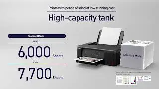 Refillable Ink Tank Printer with Low-Cost Printing