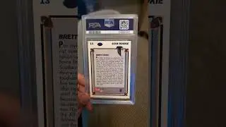 1991 PSA 8 Brett Favre rookie card